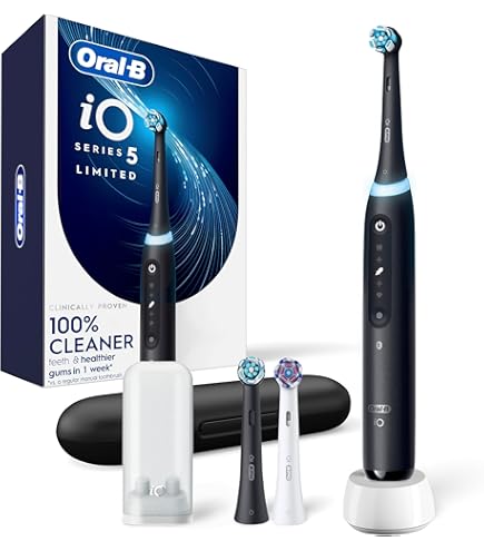 Amazon.com: Oral-B iO Series 5 Rechargeable Toothbrush Dual Pack